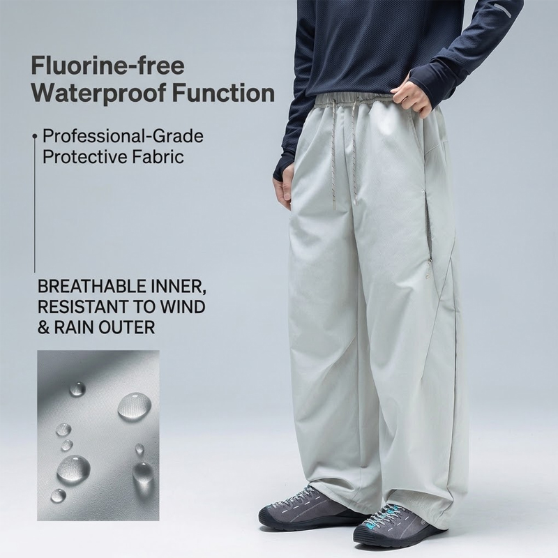 Cargo Pant Wide - Универсальные водоотталкивающие брюки из софтшелла –