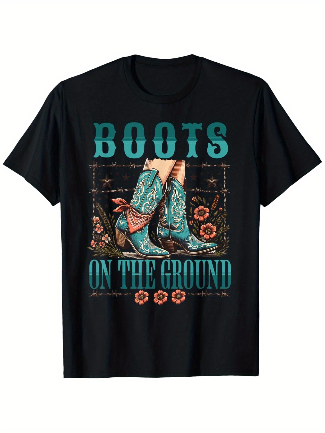 Street Fashion Com - Футболка для женщин Boots On The