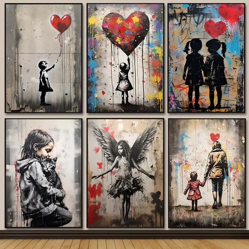 Street Fashion Poster - Гекфити Бэнкси для мальчиков и девочек
