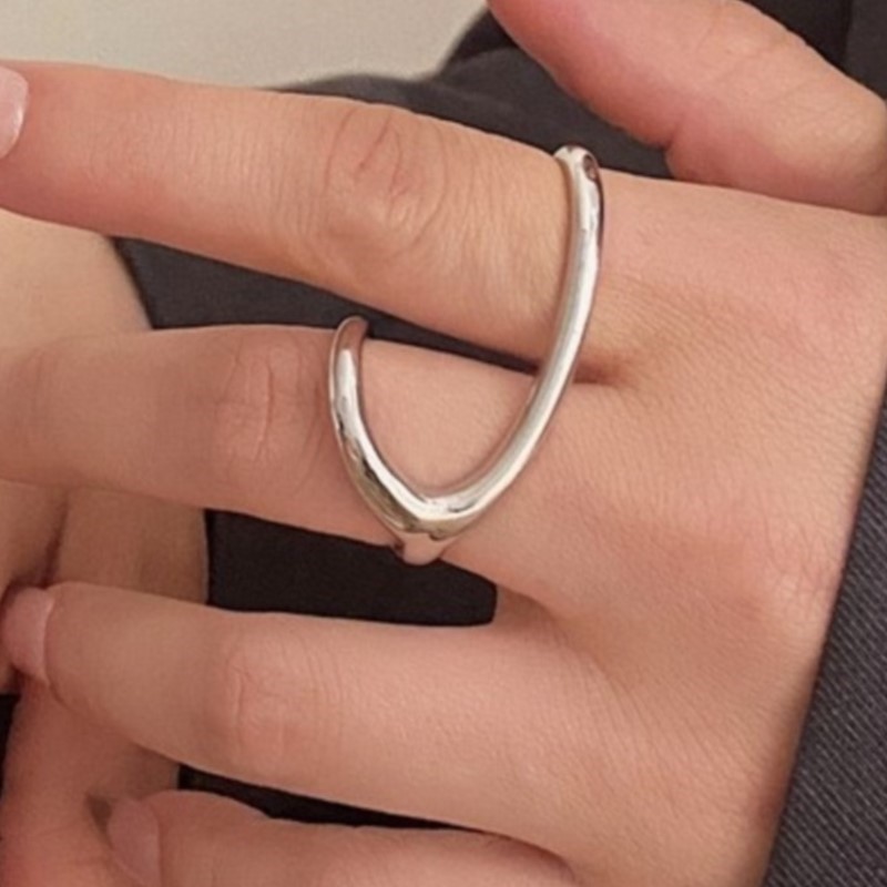 Street Fashion Rings - PANJBJ стерлингового серебра 925 пробы, кольцо