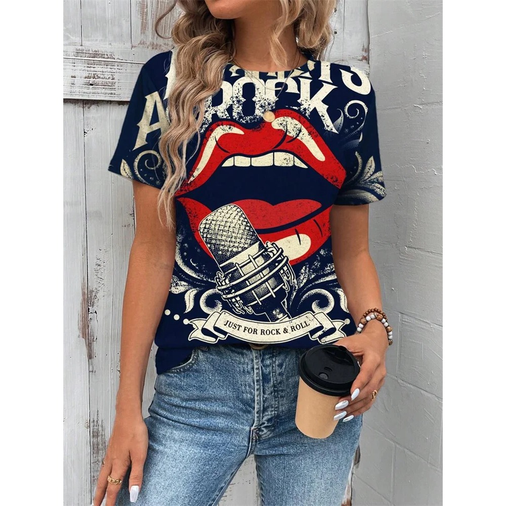 Street Fashion Urban - Женская футболка с 3D покерным принтом,