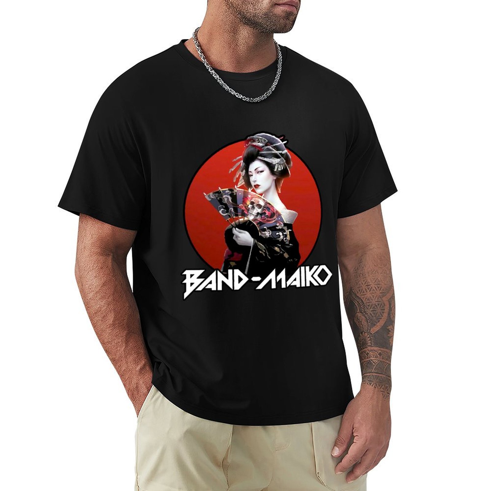 Street Fashion Essentials - Футболка Essential Band Maid Japan Metal