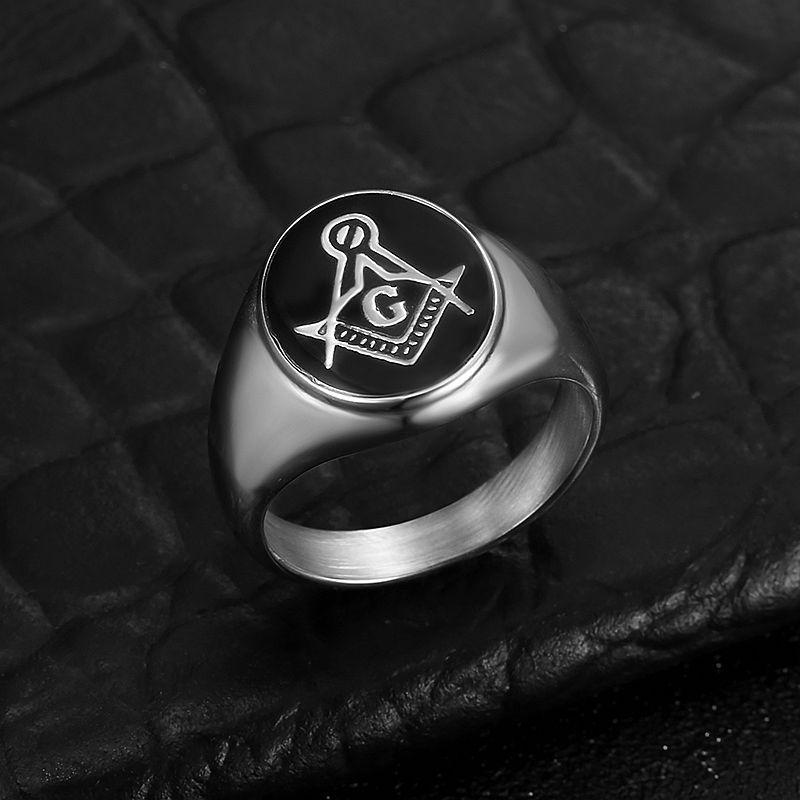 Мужское винтажное масонское ко – обзор и цена Street Fashion Rings
