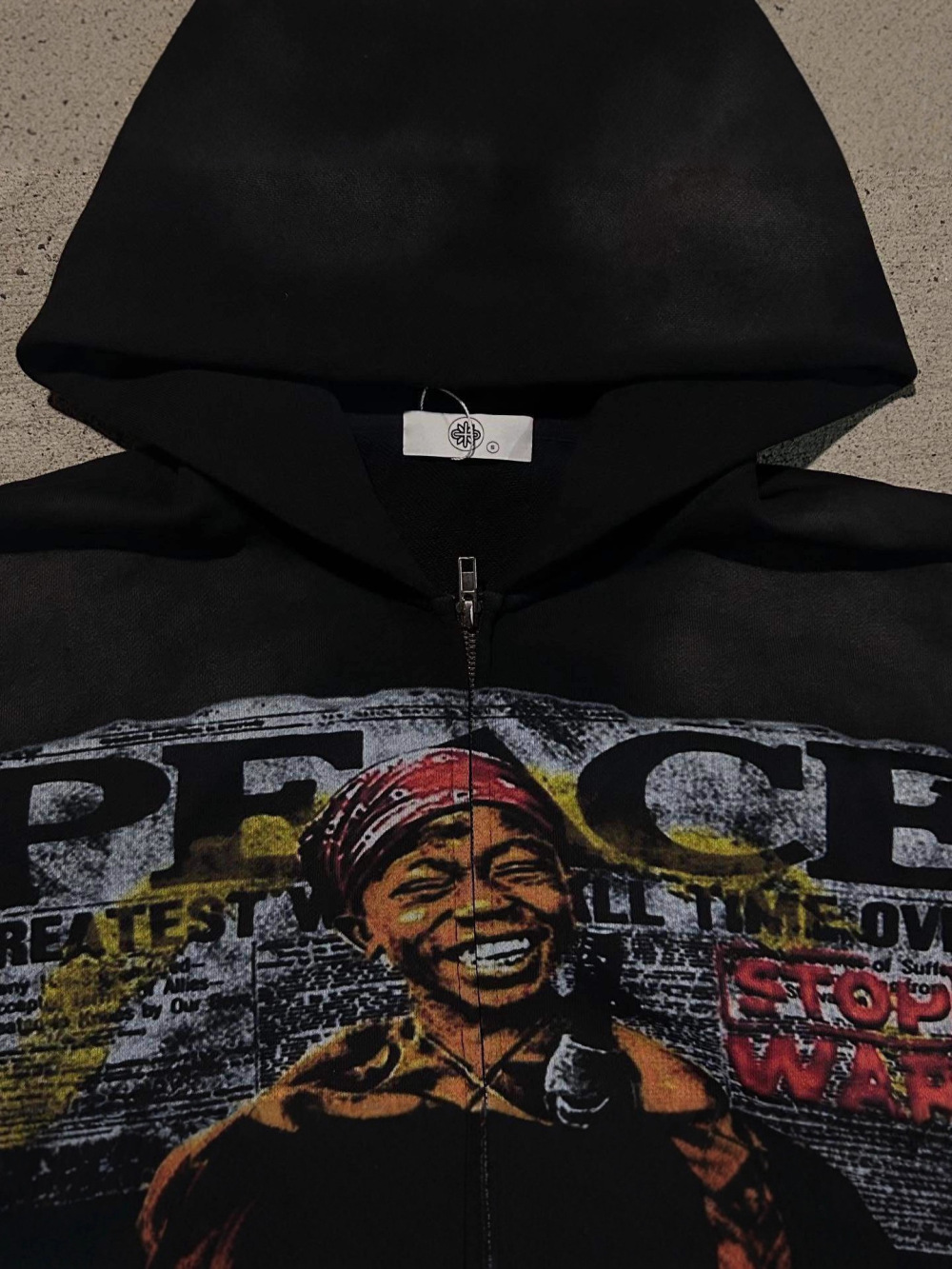 Новая американская хип-хоп тол – обзор и цена Street Fashion Zip Up Hoodie
