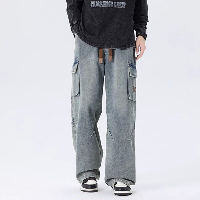 Мужские широкие джинсы карго в – обзор и цена Cargo Pant Wide