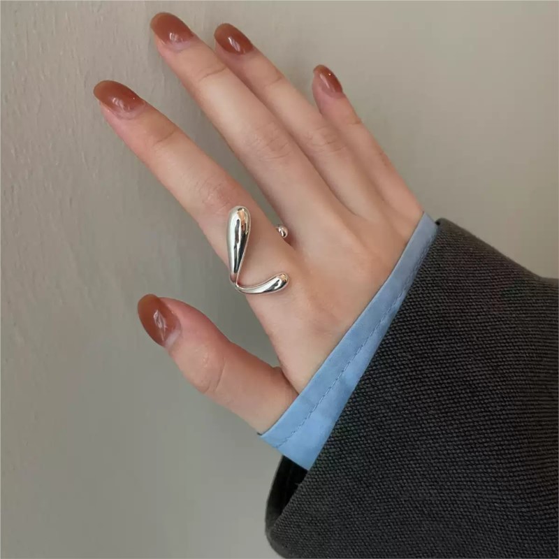PANJBJ нерегулярное кольцо из  – обзор и цена Street Fashion Rings