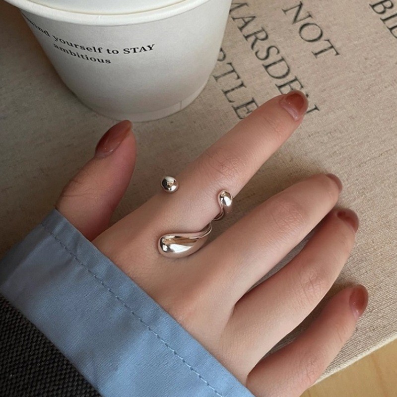 PANJBJ нерегулярное кольцо из  – обзор и цена Street Fashion Rings