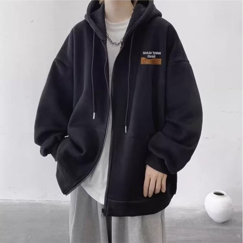 Мужская толстовка High Street  – обзор и цена Street Fashion Zip Up Hoodie