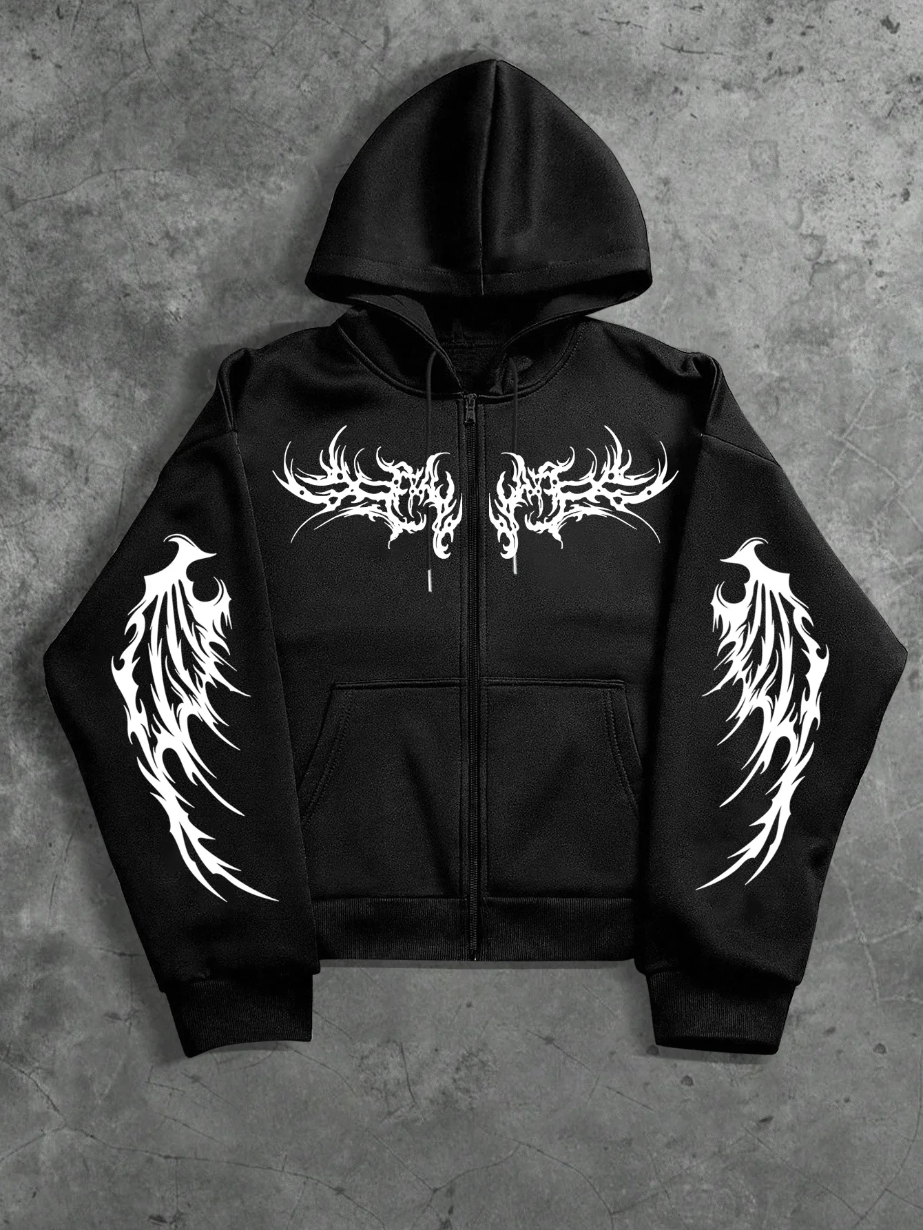Мужская толстовка High Street  – обзор и цена Street Fashion Zip Up Hoodie