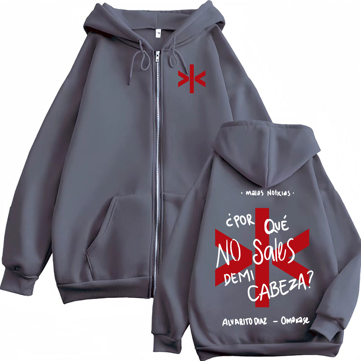 Куртка-толстовка Alvaro Diaz O – обзор и цена Street Fashion Zip Up Hoodie