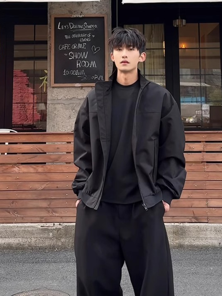 Мужская однотонная куртка-трен – обзор и цена Coach Jacket Bomber