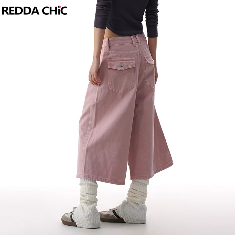 Розовые джинсовые шорты REDDAC – обзор и цена Cargo Pant Wide