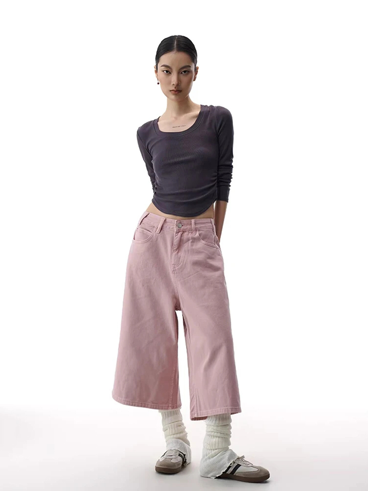 Розовые джинсовые шорты REDDAC – обзор и цена Cargo Pant Wide