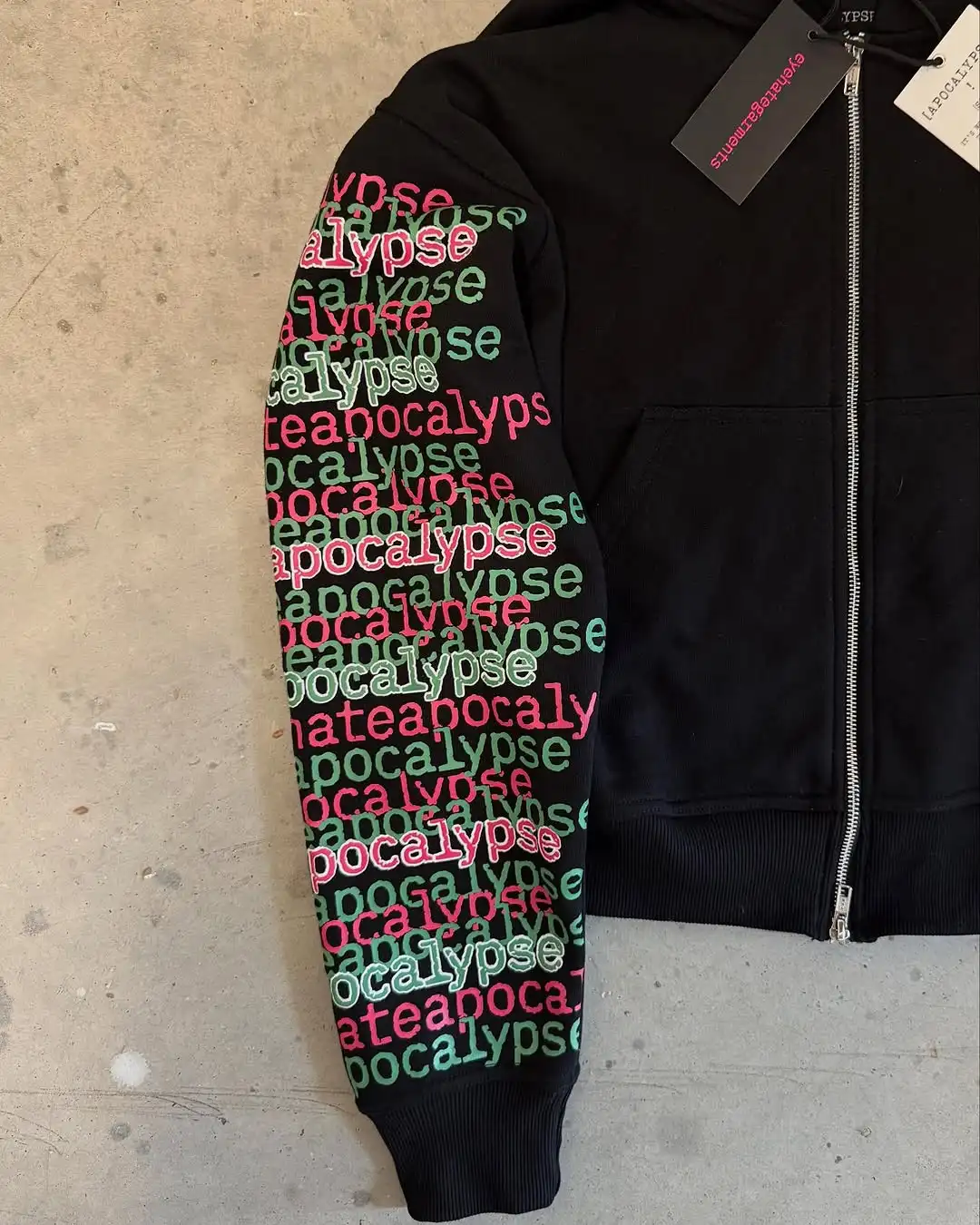 Eyehategarment уличная модная  – обзор и цена Street Fashion Zip Up Hoodie