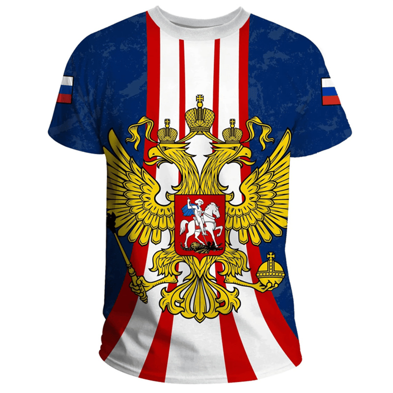 Fashion Russia Flag Badge T-sh – обзор и цена Street Fashion Russia